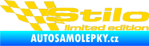 Samolepka Stilo limited edition levá jasně žlutá