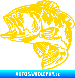 Samolepka Sumec 007 levá jasně žlutá