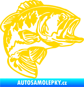 Samolepka Sumec 007 pravá jasně žlutá