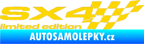 Samolepka SX4 limited edition pravá jasně žlutá