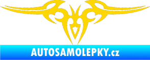 Samolepka Tetování 006 jasně žlutá