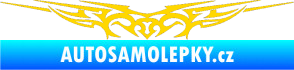 Samolepka Tetování 015 jasně žlutá