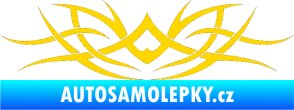 Samolepka Tetování 025 jasně žlutá
