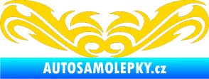 Samolepka Tetování 036 jasně žlutá