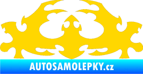 Samolepka Tetování 039 jasně žlutá