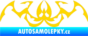Samolepka Tetování 045 jasně žlutá