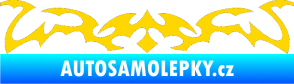Samolepka Tetování 049 jasně žlutá