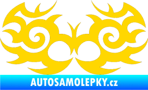 Samolepka Tetování 056 jasně žlutá