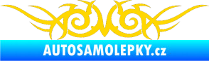 Samolepka Tetování 058 jasně žlutá