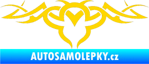 Samolepka Tetování 062 jasně žlutá