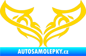 Samolepka Tetování 063 jasně žlutá