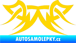 Samolepka Tetování 064 jasně žlutá