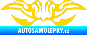 Samolepka Tetování 066 jasně žlutá