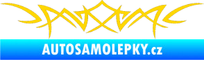 Samolepka Tetování 068 jasně žlutá