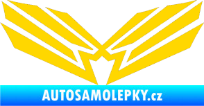 Samolepka Tetování 077 jasně žlutá