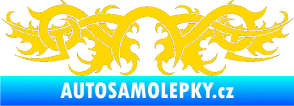 Samolepka Tetování 079 jasně žlutá