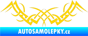 Samolepka Tetování 087 jasně žlutá