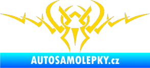 Samolepka Tetování 088 jasně žlutá