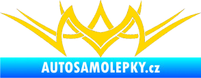 Samolepka Tetování 094 jasně žlutá