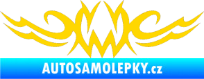 Samolepka Tetování 096 jasně žlutá