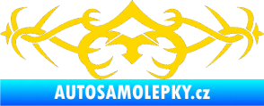 Samolepka Tetování 099 jasně žlutá