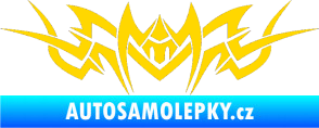 Samolepka Tetování 101 jasně žlutá
