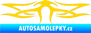 Samolepka Tetování 104 jasně žlutá