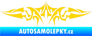 Samolepka Tetování 120 jasně žlutá