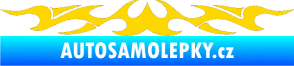 Samolepka Tetování 131 jasně žlutá