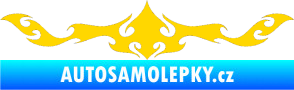 Samolepka Tetování 132 jasně žlutá