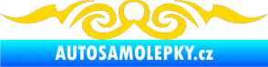 Samolepka Tetování 133 jasně žlutá