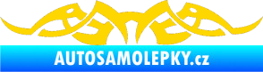 Samolepka Tetování 141 jasně žlutá