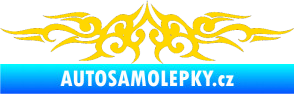 Samolepka Tetování 143 jasně žlutá