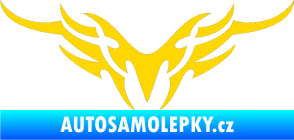 Samolepka Tetování 148 jasně žlutá