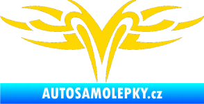 Samolepka Tetování 151 jasně žlutá