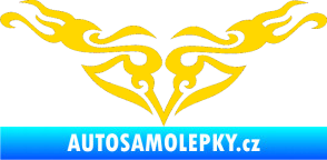 Samolepka Tetování 153 jasně žlutá