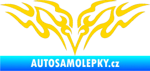 Samolepka Tetování 154 jasně žlutá