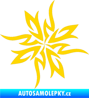 Samolepka Tetování 160 jasně žlutá