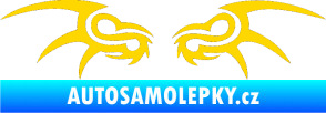Samolepka Tetování 181 jasně žlutá