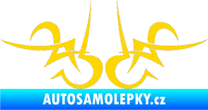 Samolepka Tetování 189 jasně žlutá