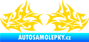 Samolepka Tetování 198 jasně žlutá