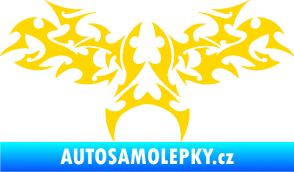 Samolepka Tetování 201 jasně žlutá