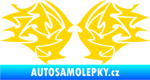 Samolepka Tetování 205 jasně žlutá