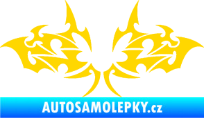 Samolepka Tetování 206 jasně žlutá