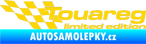 Samolepka Touareg limited edition levá jasně žlutá