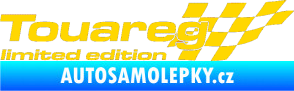 Samolepka Touareg limited edition pravá jasně žlutá