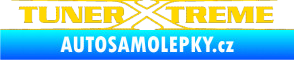 Samolepka Tuner extreme obrys jasně žlutá
