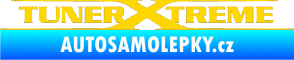 Samolepka Tuner extreme plny jasně žlutá