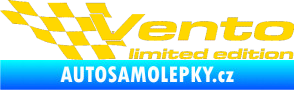 Samolepka Vento limited edition levá jasně žlutá