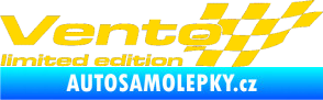Samolepka Vento limited edition pravá jasně žlutá